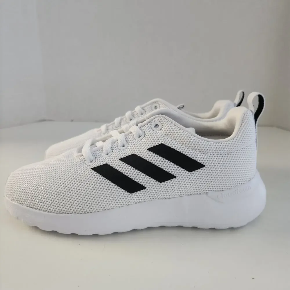 adidas Kid's Unisex Lite Racer CLN White/Black/Black 6